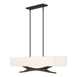 Hubbardton Forge 2013 Black Natural Anna Shade (SF) Multi Moreau Pendant