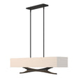 Hubbardton Forge 2013 Black Flax Shade (SE) Multi Moreau Pendant