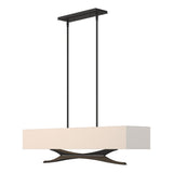 Hubbardton Forge 2013 Black Flax Shade (SE) Multi Moreau Pendant
