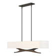 Hubbardton Forge 2013 Oil Rubbed Bronze Natural Anna Shade (SF) Multi Moreau Pendant