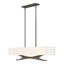 Hubbardton Forge 2013 Natural Iron Natural Anna Shade (SF) Multi Moreau Pendant