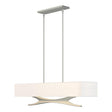 Hubbardton Forge 2013 Vintage Platinum Natural Anna Shade (SF) Multi Moreau Pendant