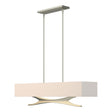 Hubbardton Forge 2013 Sterling Flax Shade (SE) Multi Moreau Pendant