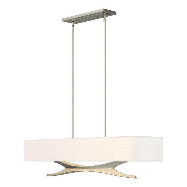 Hubbardton Forge 2013 Sterling Natural Anna Shade (SF) Multi Moreau Pendant