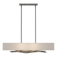 Hubbardton Forge 2011 Dark Smoke Flax Shade (SE) Multi Brindille Pendant