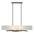 Hubbardton Forge 2011 Oil Rubbed Bronze Natural Anna Shade (SF) Multi Brindille Pendant
