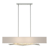 Hubbardton Forge 2011 Vintage Platinum Flax Shade (SE) Multi Brindille Pendant