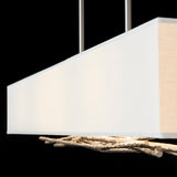 Hubbardton Forge 2011 Vintage Platinum Natural Anna Shade (SF) Multi Brindille Pendant