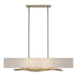 Hubbardton Forge 2011 Soft Gold Flax Shade (SE) Multi Brindille Pendant