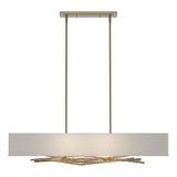Hubbardton Forge 2011 Soft Gold Natural Anna Shade (SF) Multi Brindille Pendant