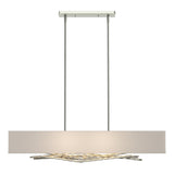 Hubbardton Forge 2011 Sterling Flax Shade (SE) Multi Brindille Pendant