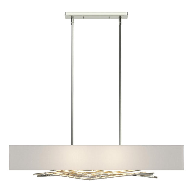 Hubbardton Forge 2011 Sterling Natural Anna Shade (SF) Multi Brindille Pendant
