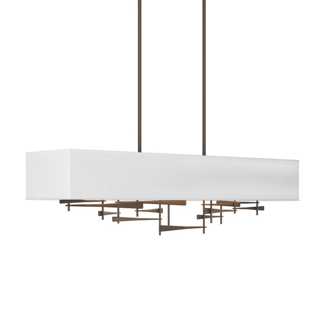 Hubbardton Forge 2013 Bronze Natural Anna Shade (SF) Multi Cavaletti Pendant