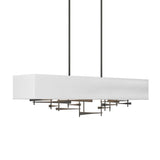 Hubbardton Forge 2013 Natural Iron Natural Anna Shade (SF) Multi Cavaletti Pendant