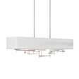 Hubbardton Forge 2013 Vintage Platinum Natural Anna Shade (SF) Multi Cavaletti Pendant