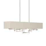 Hubbardton Forge 2013 Sterling Flax Shade (SE) Multi Cavaletti Pendant