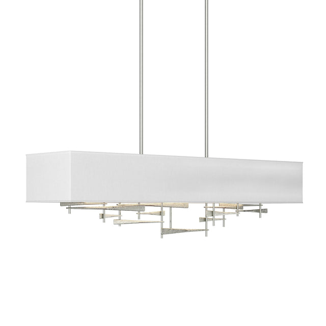 Hubbardton Forge 2013 Sterling Natural Anna Shade (SF) Multi Cavaletti Pendant