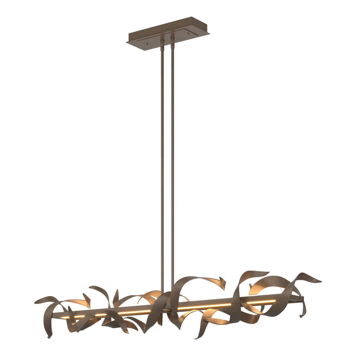 Hubbardton Forge 2016 Bronze Multi Folio Large LED Pendant