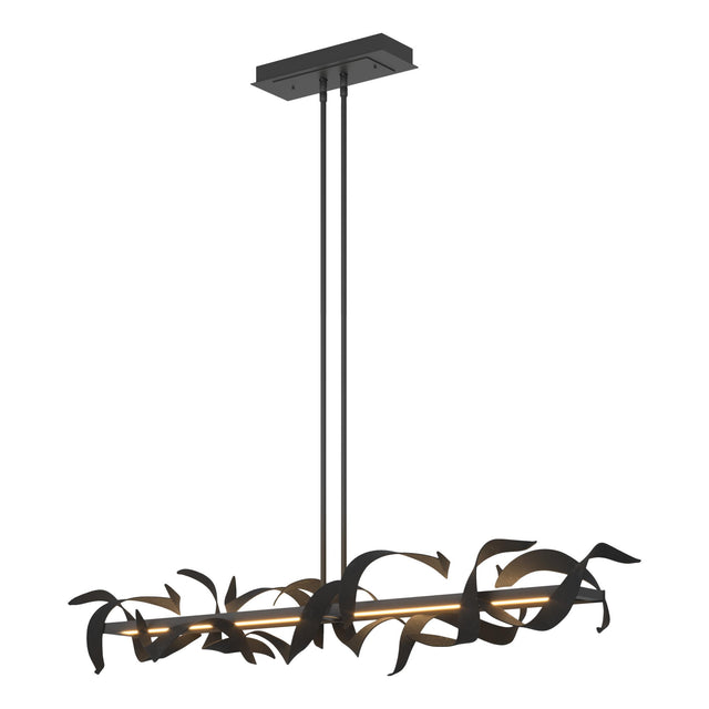 Hubbardton Forge 2016 Black Multi Folio Large LED Pendant