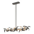Hubbardton Forge 2016 Natural Iron Multi Folio Large LED Pendant