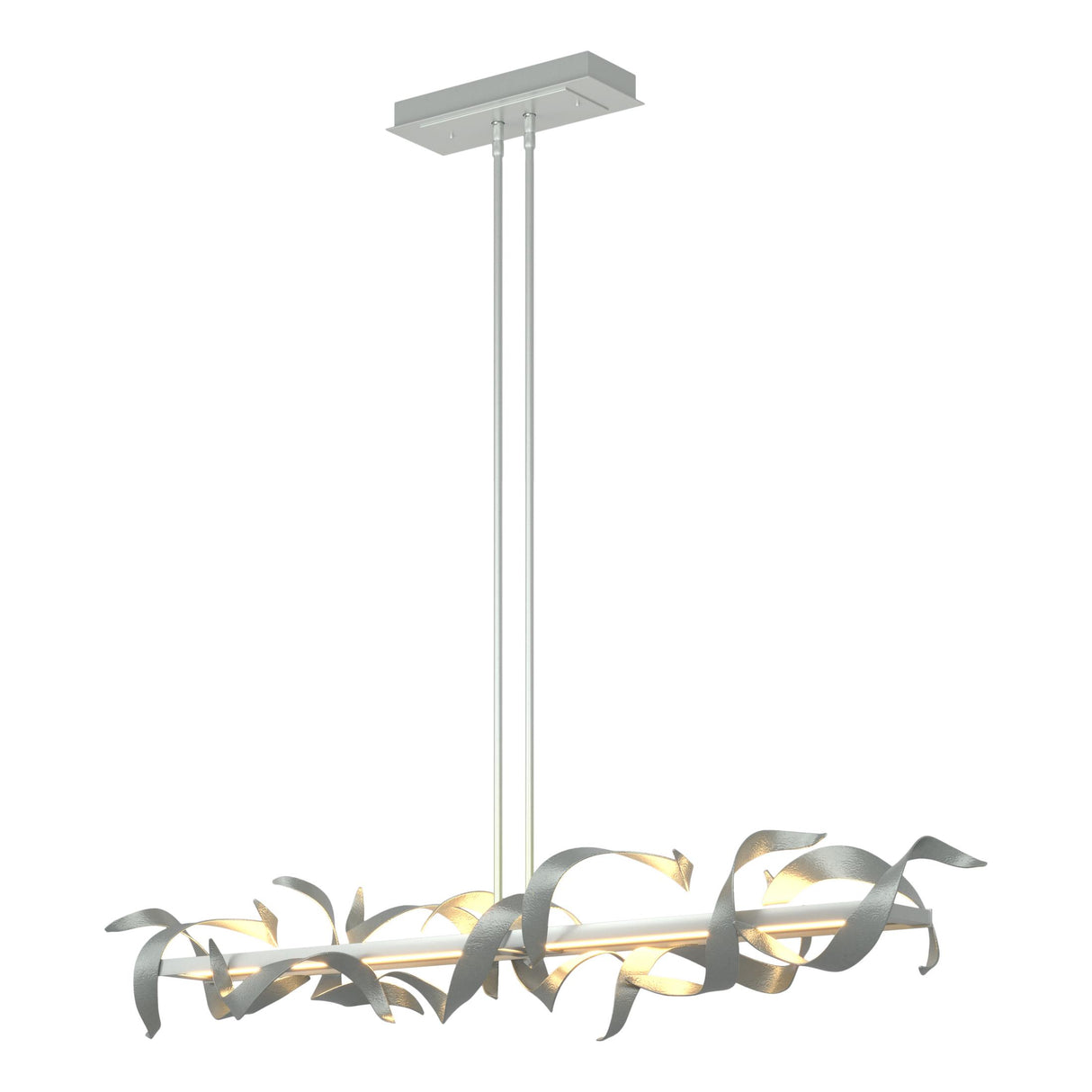Hubbardton Forge 2016 Vintage Platinum Multi Folio Large LED Pendant