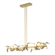 Hubbardton Forge 2016 Modern Brass Multi Folio Large LED Pendant