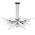 Hubbardton Forge 2018 Oil Rubbed Bronze Clear Glass (ZM) Multi Griffin Pendant