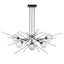 Hubbardton Forge 2018 Oil Rubbed Bronze Clear Glass (ZM) Multi Griffin Pendant