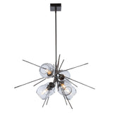 Hubbardton Forge 2018 Oil Rubbed Bronze Clear Glass (ZM) Multi Griffin Pendant