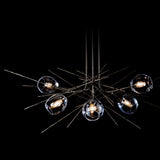 Hubbardton Forge 2018 Oil Rubbed Bronze Clear Glass (ZM) Multi Griffin Pendant