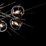 Hubbardton Forge 2018 Oil Rubbed Bronze Clear Glass (ZM) Multi Griffin Pendant