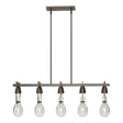 Hubbardton Forge 2018 Bronze Clear Glass (ZM) Multi Apothecary Pendant
