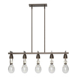 Hubbardton Forge 2018 Bronze Clear Glass (ZM) Multi Apothecary Pendant