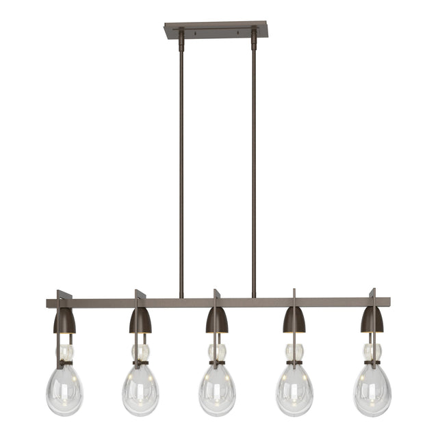 Hubbardton Forge 2018 Bronze Clear Glass (ZM) Multi Apothecary Pendant