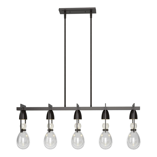 Hubbardton Forge 2018 Oil Rubbed Bronze Clear Glass (ZM) Multi Apothecary Pendant