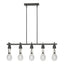Hubbardton Forge 2018 Natural Iron Clear Glass (ZM) Multi Apothecary Pendant