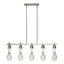 Hubbardton Forge 2018 Vintage Platinum Clear Glass (ZM) Multi Apothecary Pendant