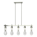 Hubbardton Forge 2018 Sterling Clear Glass (ZM) Multi Apothecary Pendant