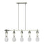 Hubbardton Forge 2018 Sterling Clear Glass (ZM) Multi Apothecary Pendant