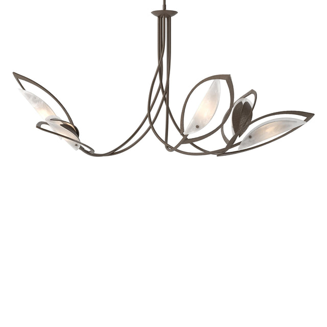 Hubbardton Forge 2019 Bronze Frosted Glass (FD) Multi Aerial Pendant