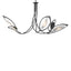 Hubbardton Forge 2019 Black Frosted Glass (FD) Multi Aerial Pendant