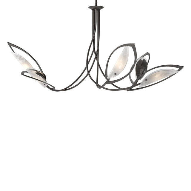 Hubbardton Forge 2019 Oil Rubbed Bronze Frosted Glass (FD) Multi Aerial Pendant