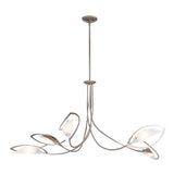 Hubbardton Forge 2019 Soft Gold Frosted Glass (FD) Multi Aerial Pendant