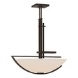 Hubbardton Forge 2003 Bronze Opal Glass (GG) Multi Ondrian Pendant