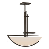 Hubbardton Forge 2003 Bronze Opal Glass (GG) Multi Ondrian Pendant