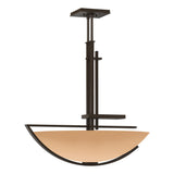 Hubbardton Forge 2003 Bronze Sand Glass (SS) Multi Ondrian Pendant
