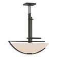 Hubbardton Forge 2003 Dark Smoke Opal Glass (GG) Multi Ondrian Pendant