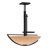 Hubbardton Forge 2003 Black Sand Glass (SS) Multi Ondrian Pendant