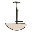 Hubbardton Forge 2003 Oil Rubbed Bronze Opal Glass (GG) Multi Ondrian Pendant