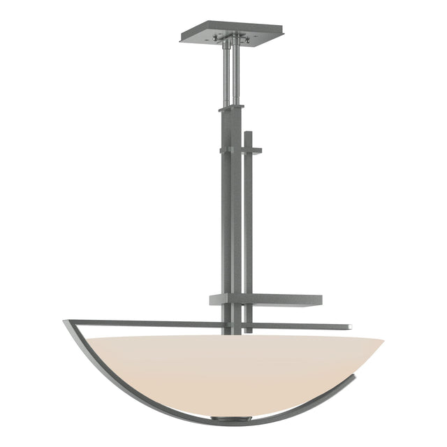 Hubbardton Forge 2003 Vintage Platinum Opal Glass (GG) Multi Ondrian Pendant